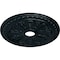 Ekena Millwork Bristol Ceiling Medallion (Fits Canopies up to 3 7/8"), 23 1/2"OD x 3 7/8"ID x 1"P, Night Shade CM23BINSF - alternate 2